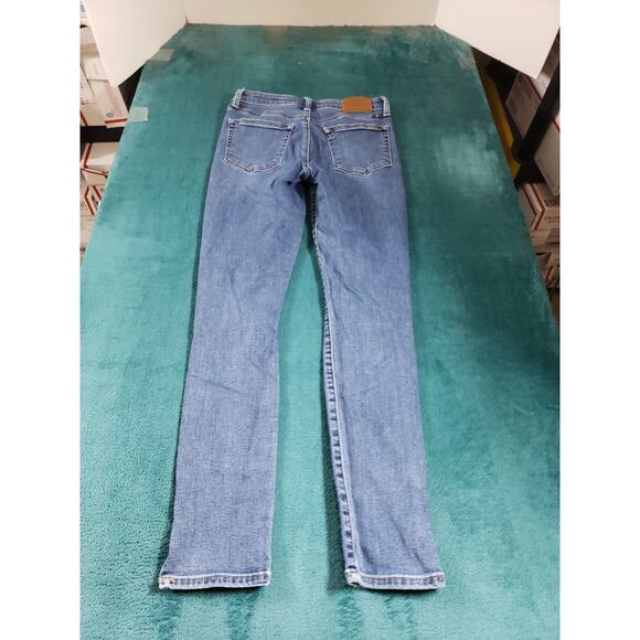 Lucky Brand Jeans Size 0 Womens Blue Stretch Pants Medium Mid Rise Ava Skinny - Picture 11 of 14